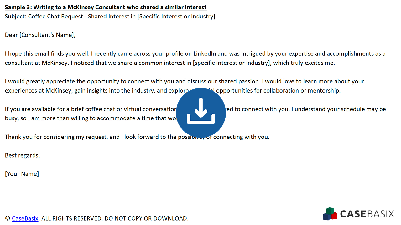 Networking Email Templates